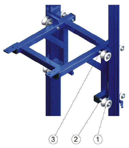 Liftstoel dubbelkoloms lift onderdelen