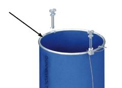 Dunnewolt Beugel 820 Zonder Trolley 999.10.202-1L/R | Zakcontainer Onderdelen