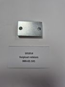 Dunnewolt Vulplaat Rolklem 999.02.101 | Rail & Wissel Onderdelen