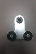 Trolley 600/670 stalen wielen, Rail and swiffel, Trolley 600/670 wheels (steel), DCA 2640, 999.14.209, 
