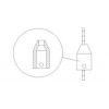 Sluitprop OC spec. Locking plug OC spec, 999.00.060, Dunnewolt parts, Senso Technics, sparepartsonline.shop, 